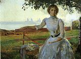 Joseph Rodefer De Camp Famous Paintings - Mrs. Ernest Major